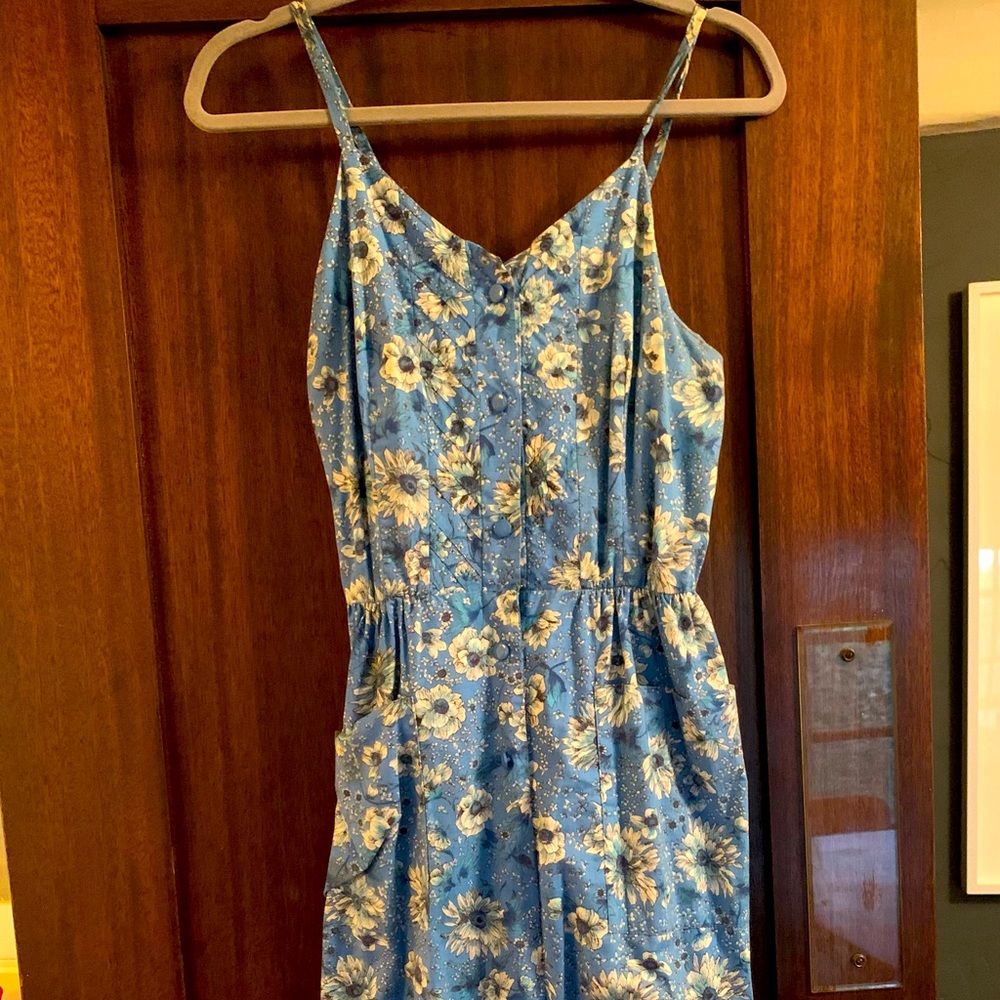 Vintage floral sun dress